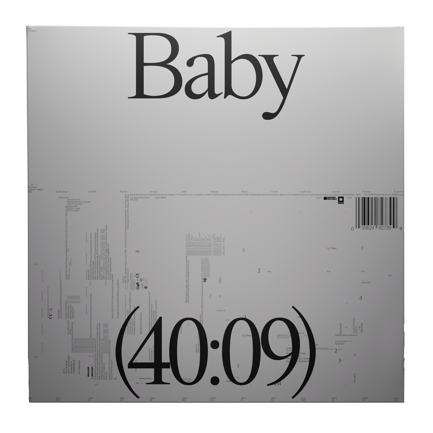 Baby Vinyl LP (Black) – Dijon Baby Vinyl LP (Black) – Dijon